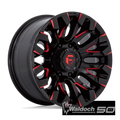 D829 18X9 8X6.5 G-BLK MILL-RD 1MM