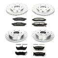 Power Stop 05-07 Infiniti QX56 Front & Rear Z23 Evolution Sport Brake Kit