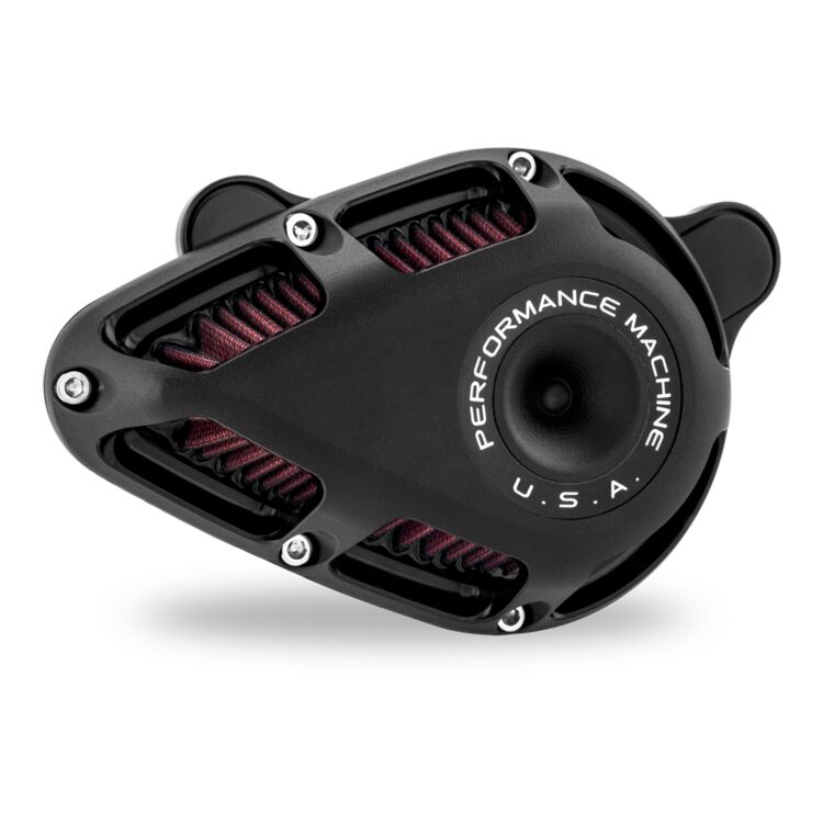Performance Machine 23-Up CVO, 2024 Touring Jet Air Cleaner - Contrast Cut