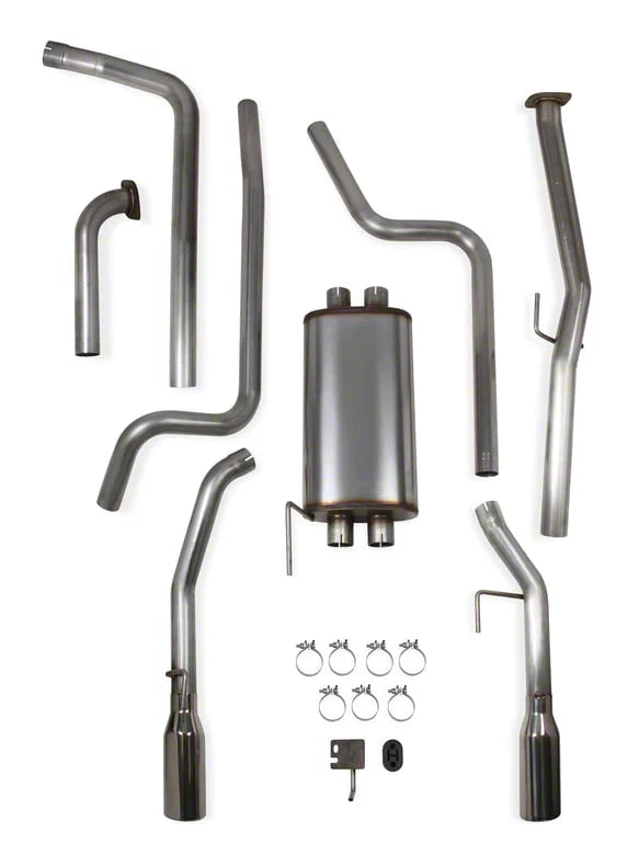 04-15 NISSAN TITAN V8 DUAL CB EXHAUST