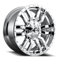 ~(43 lbs. 23X23X13)~ SLEDGE 20x10 8x165.10 CHROME PLATED (-18 mm)
