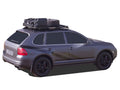 ~(54 lbs. 63X18X11)~ Porsche Cayenne (2002-2010) Slimline II Roof Rail Rack Kit