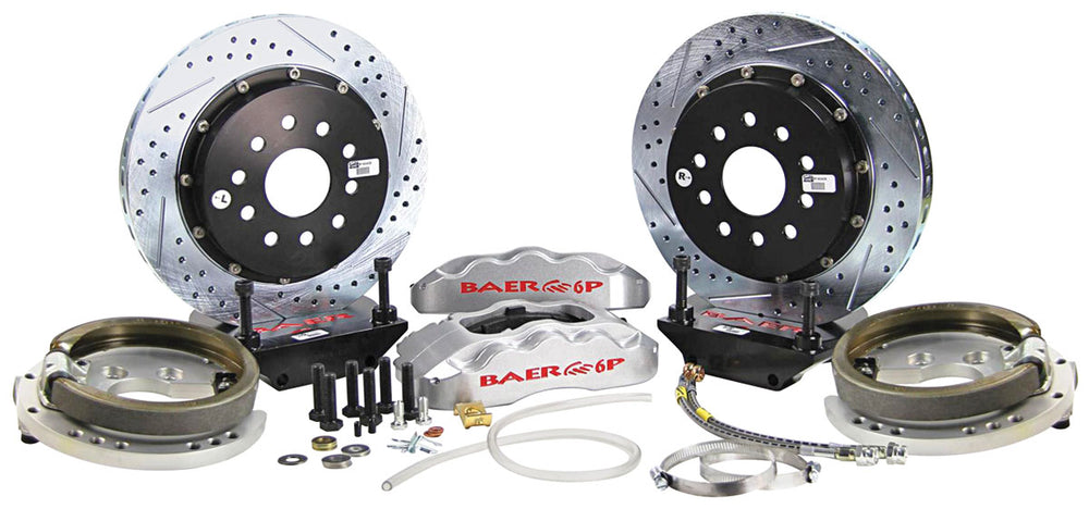 13" Pro+ Brake Sys RR Slvr 78-88 G-body