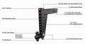 3.0" HEAVY DUTY 16" DROP/RISE