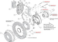 Wilwood auto part close-up