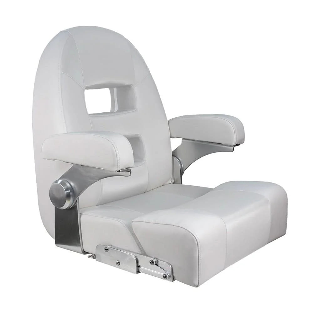 CENTER CONSOLE HELM FLIP-UP WHITE