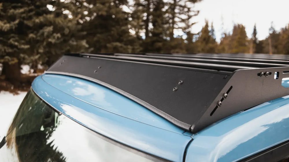 The Fuji (2007-2014 FJ Cruiser) Roof Rack Full Height (No Light Bar) Black Textured Powder Coat