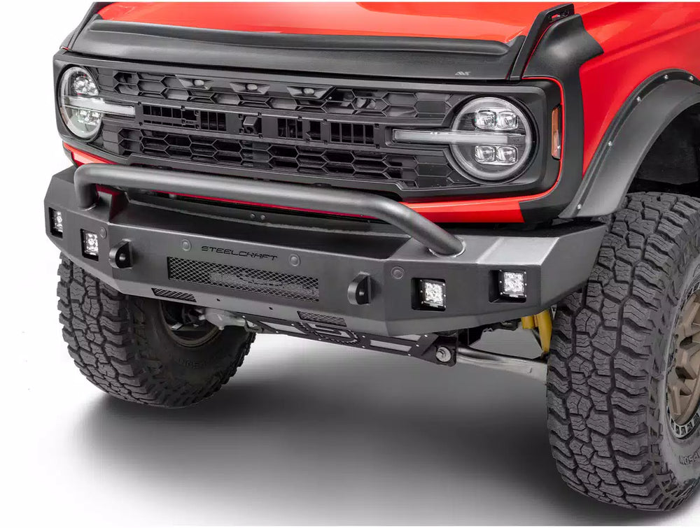 1618 TITAN XD BLACK HD BULLNOSE FRONT BUMPER
