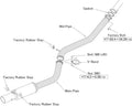 HKS RACING MUFFLER TOYOTA JZA80 USA