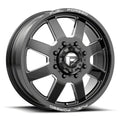 22X12 FUEL FORGED 09 8X170 NB4.50 51 125.1 NB BLACK MILLED