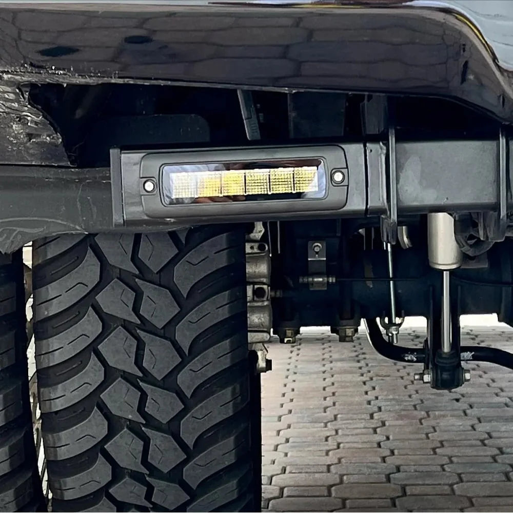1922 RAM 3500 HITCH BARS RIGID SRQ PRO W / RIGID IGNITE ENDCAP UPGRADE FLOOD