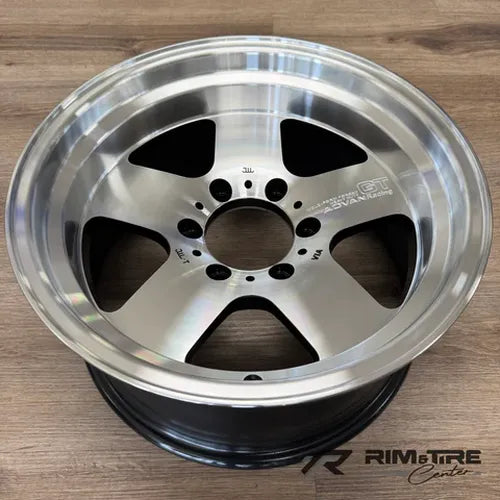 Advan GT Heavy 17X8.5 -10 6x139.7 Racing Machining & Diamond Cut Wheel