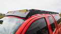 The Teton (2005-2021 Tacoma Access Cab) Roof Rack Full Height (No Light Bar) Black Textured Powder Coat