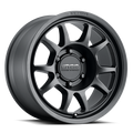 Method MR702 17x7.5 +50mm Offset 6x130 84.1mm CB Matte Black Wheel