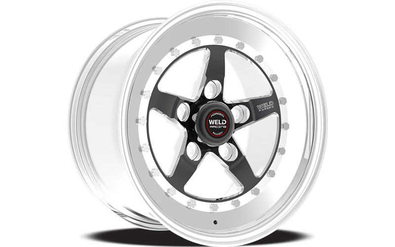 15X12 WELD STAR 5X4.75 4.5BS BLACK