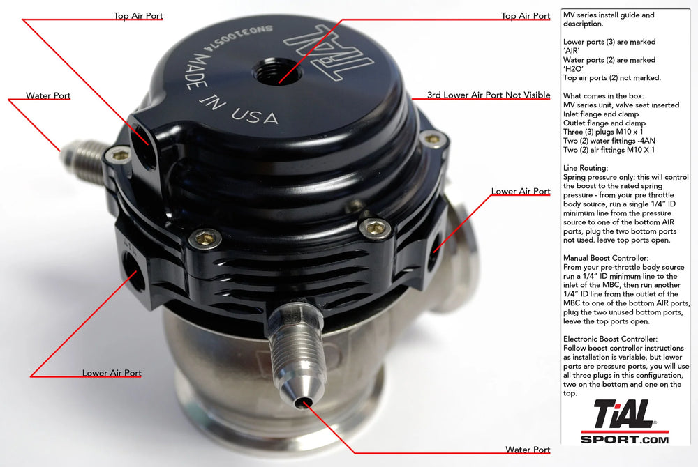 TiAL red auto part