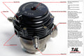 TiAL Sport MVS Wastegate 38mm 1.5 Bar (21.75 PSI) - Red (MVS1.5R)