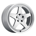 Kansei K12H Knp 18x8.5in / 5x114 BP / 35mm Offset / 73.1mm Bore - Hyper Silver Wheel