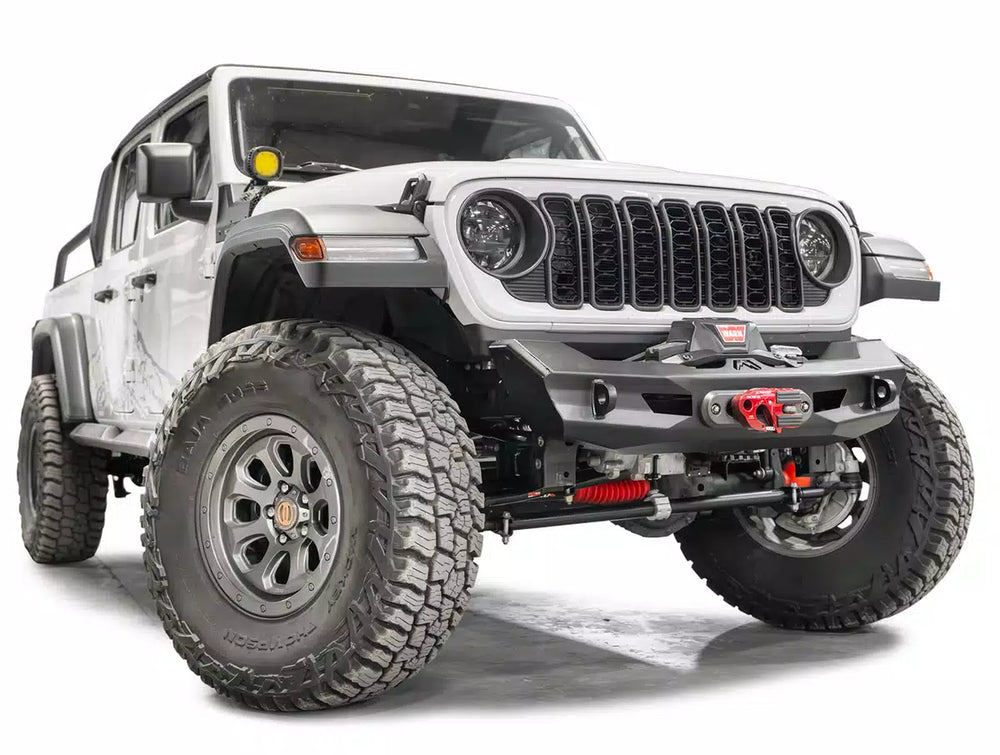18C WRANGLER JL/JT PREMIUM FRONT GHOST STUBBY BUMPER W/NO GUARD BARE