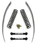 Jeep Cherokee Standard Lift Kit 3 Inch Lift 84-01 Cherokee Includes Front Coil Springs Rear Add-A-Leafs Front Lower Links Track Bar Relocation Bracket Skyjacker