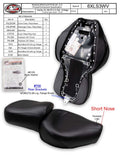 Mustang Motorcycle black auto part