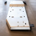 Fuel Tank Skid Plate 03-Present 4Runner GX - 3 16 Steel - Black Powdercoat