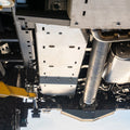 RCI Metalworks skid plate installed view