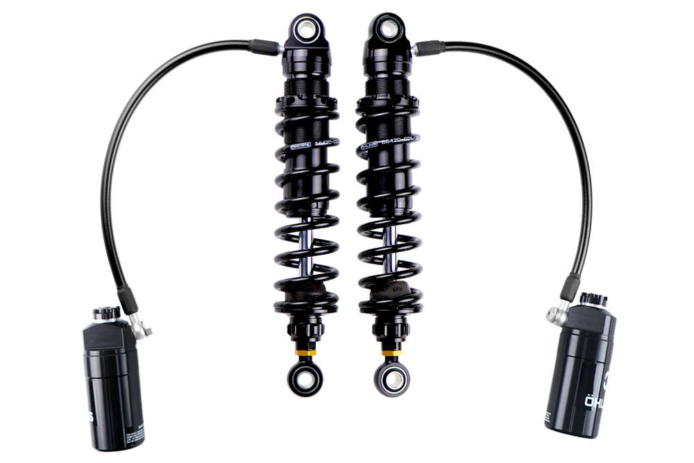 Ohlins black shock absorber
