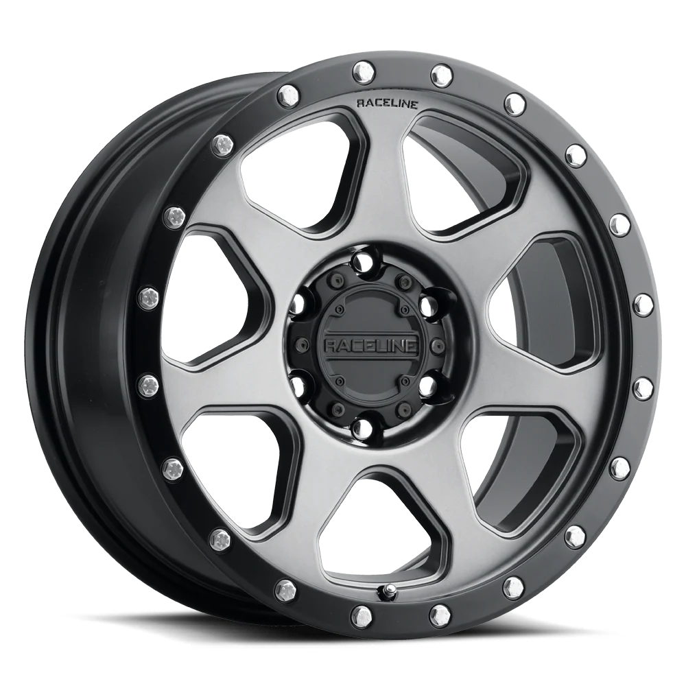 7X GUNMETAL 17X8.5 6X139.7 0MM