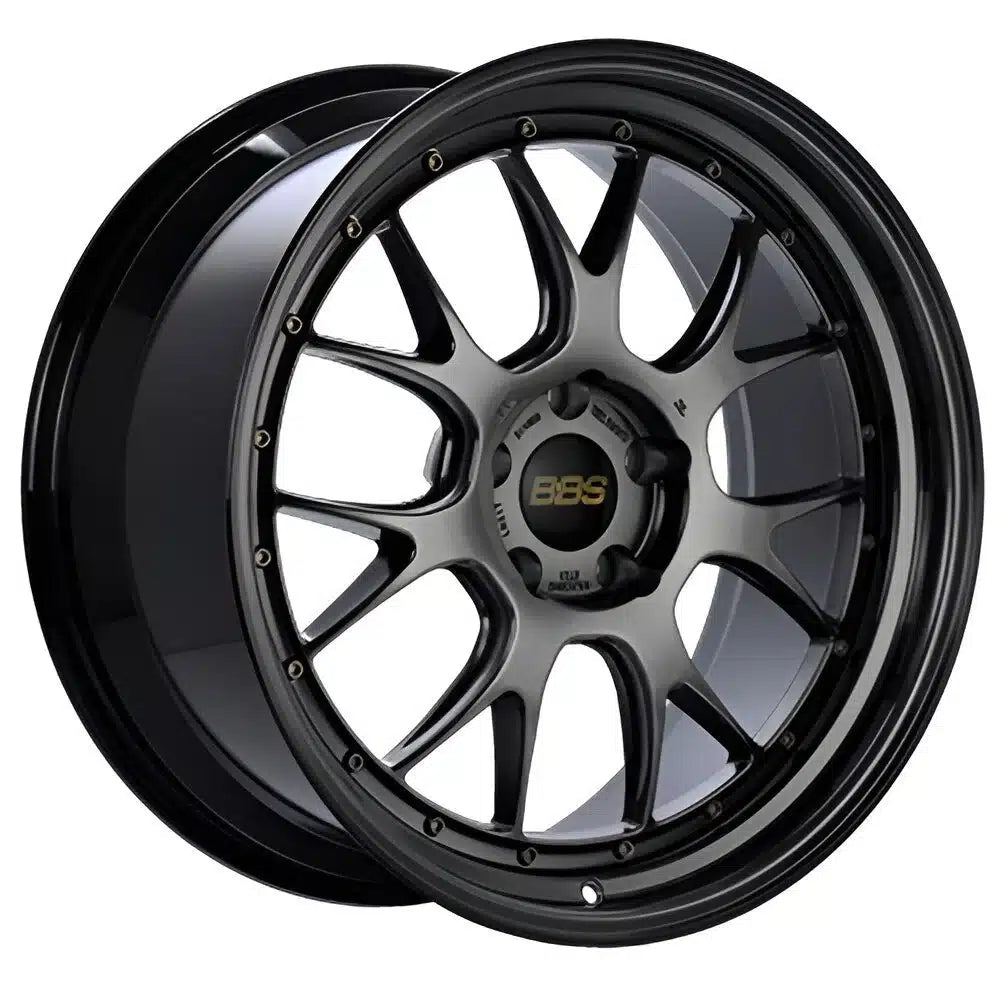 BBS black auto part