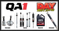 QA1 2.25in Super Late Model Carbon Fiber Driveshaft (TractionTwist) - 39in Length