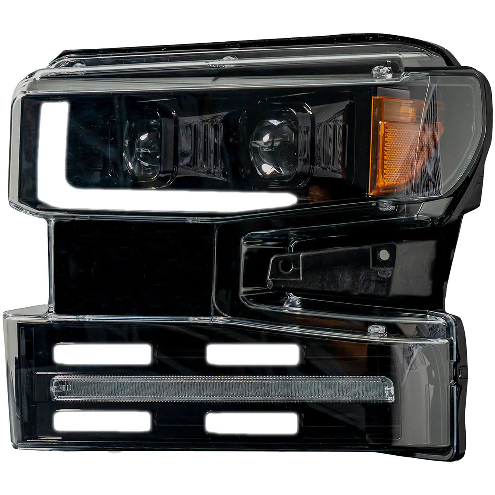 Recon Truck Accessories black headlights