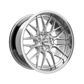 BRUSHED CENTER WITH POLISHED LIP
