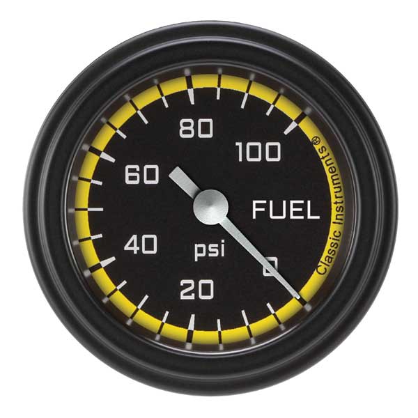 AUT CR YLW 2IN FUEL PRES 100psi ELEC