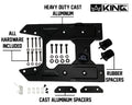 18C JEEP WRANGLER JL BAUMER HEAVY DUTY TIRE CARRIER