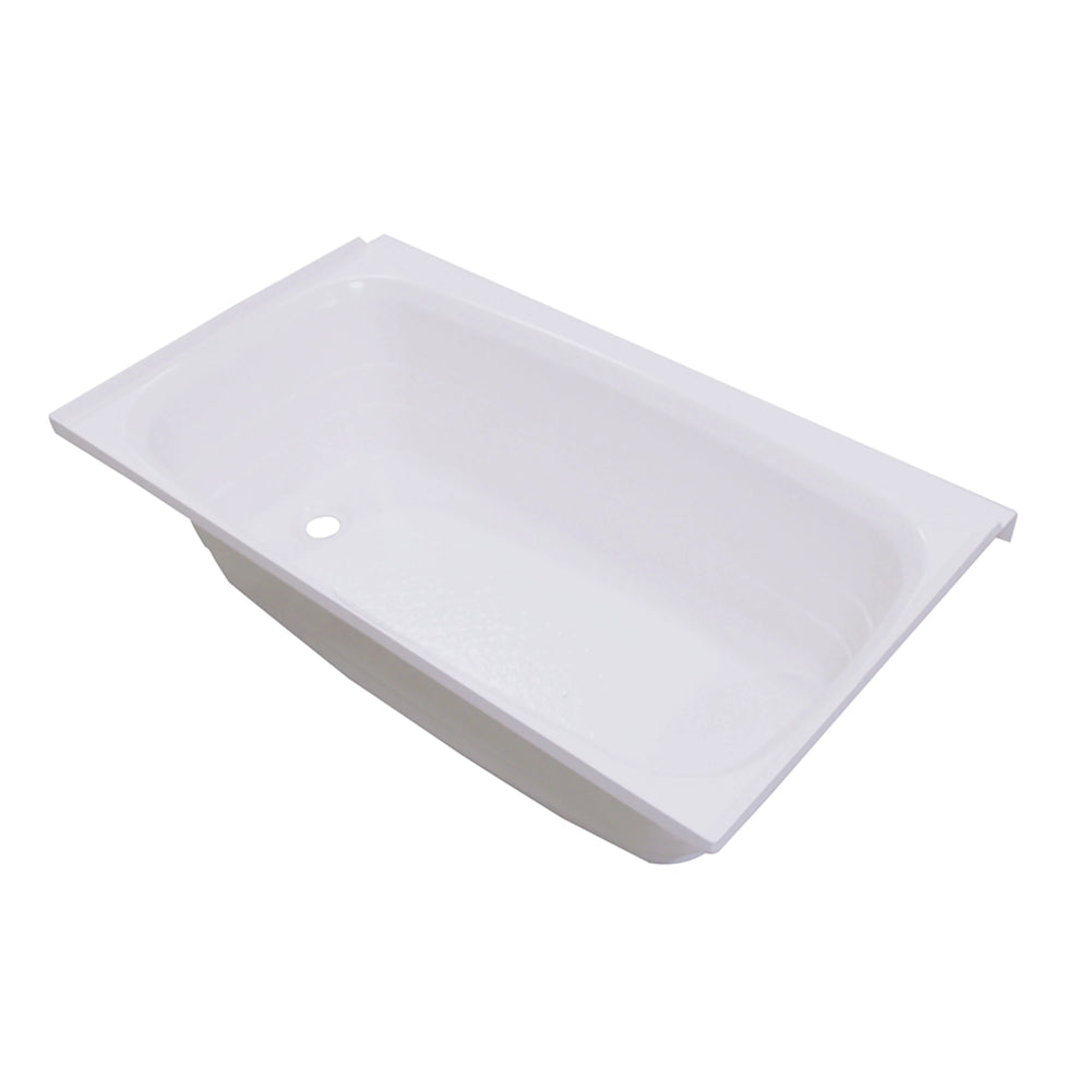 24IN X 40IN BATHTUB; LEFT DRAIN WHITE