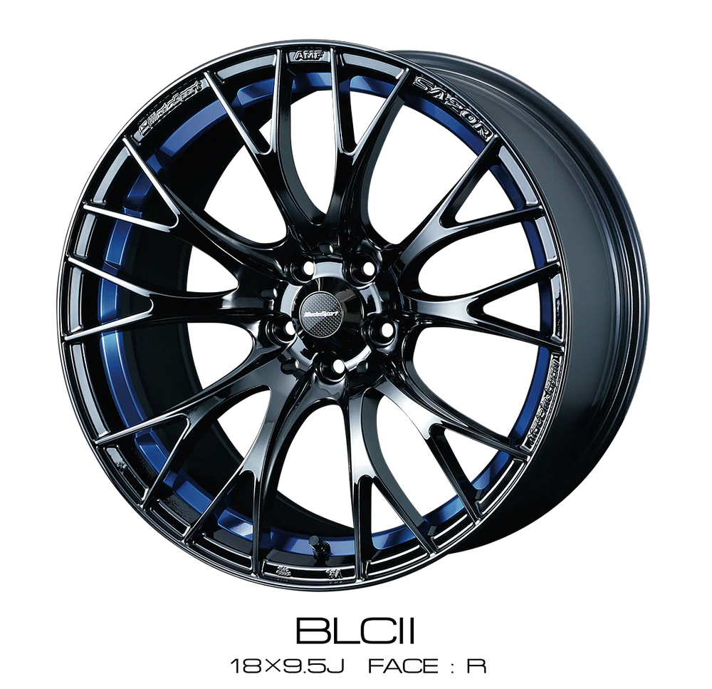 WedsSport SA-20R 17 X 7.5 48 5-100 BLC-II (Blue Light Chrome II)