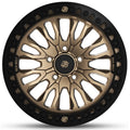 RENEGADE Cast Beadlock Wheel 5 LUG 17x9 5x5 (5x127) -12mm Offset 4.5 Backspace