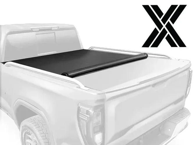 20C SILVERADO/SIERRA 2500/3500HD 6.10FT T2X TONNEAU COVER BLACK