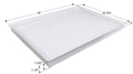 SHOWER PAN, NSB3434-PW