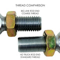 Caltracs Big Links and Rod End Set HD only. 4 Coarse Thread Heim Joints and 2 1.5in x 26.5in Links