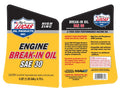 SAE 30 Break-In Oil Case 3 x 5 Quart Bottle
