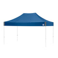 ECLIPSE 15FT(4.5M) STL SHELTER WHITE FRAME & ROYAL BLUE TOP