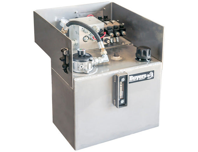 15 GALLON CENTRAL HYDRAULIC SYSTEM6 FUNCTION ELECTRIC ON/OFF COMPACT RESERVOIR WITH GPS