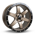 DAKAR 17X8 5X114.3 ET35 CB73.1 SATIN BRONZE BLACK EDGE LIP