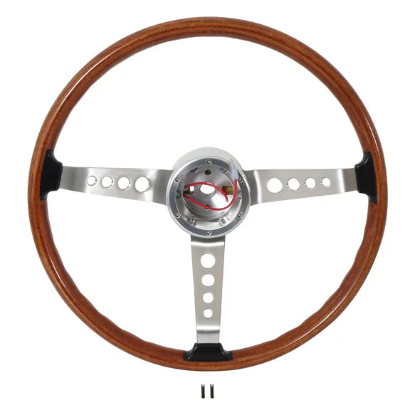 LTS 1965-73 SHELBY WALNUT WOOD-14 INCH D