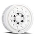 Nomad N501SA Convoy 16x8in / 6x114.3 BP / -10mm Offset / 66.1mm Bore - Gloss White Wheel