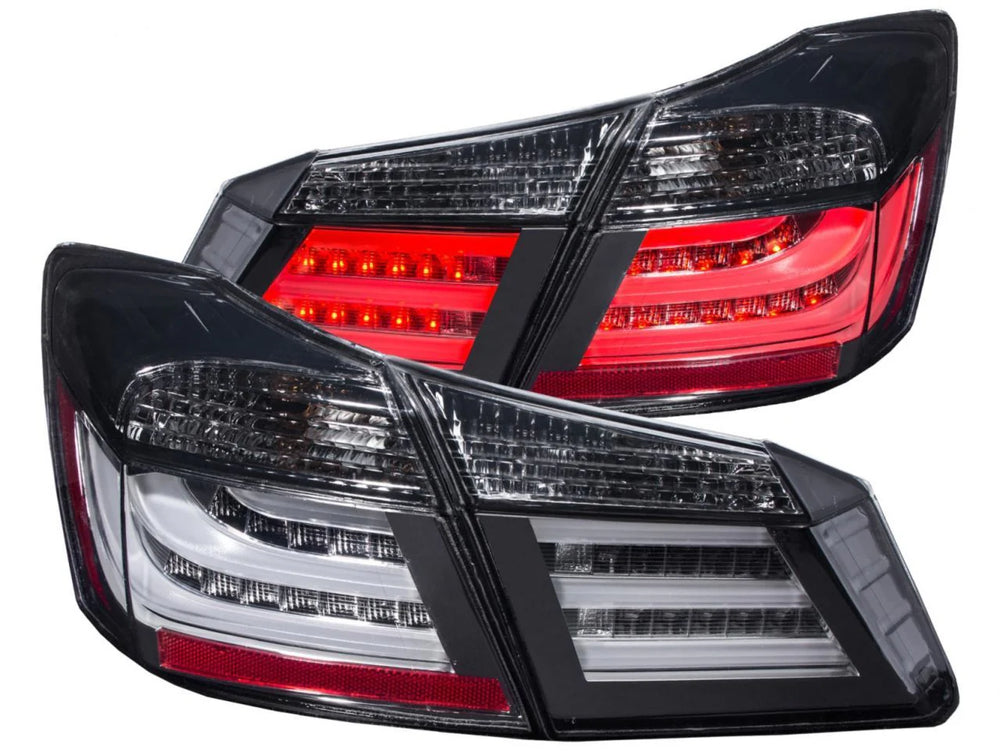 1315 ACCORD 4DR LED SMOKE 4PCS TAILLIGHTS DRIVER/PASSENGER