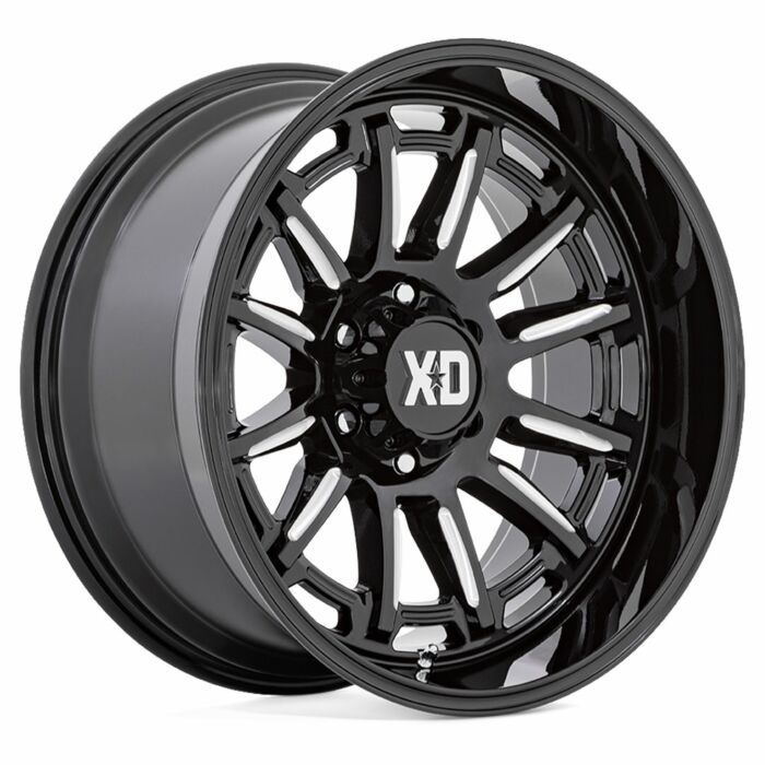 PHOENIX 20X9 6X4.5 18MM GLOSS BLACK MILLED