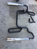 Massive auto part close-up